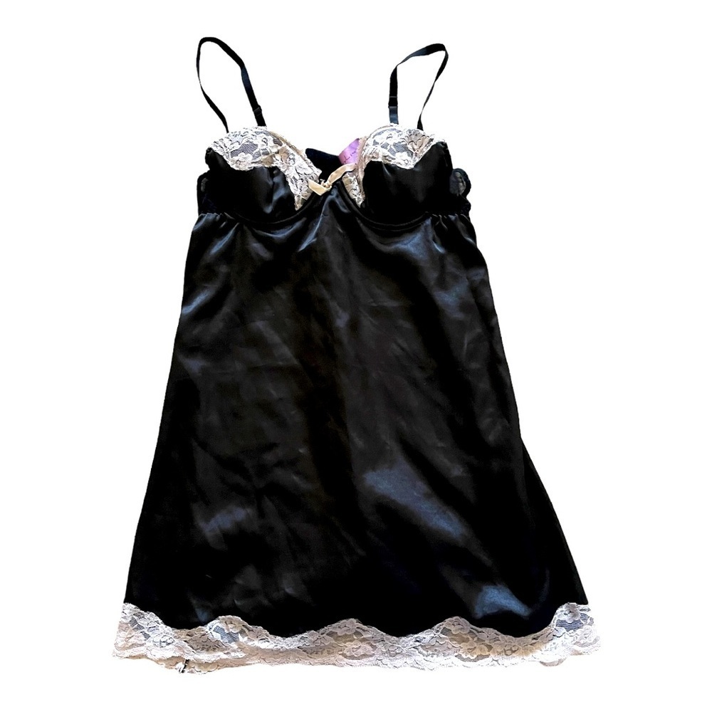 Sophie & Me by Twentyone Bustier Black Lace Slip Dress - Size S